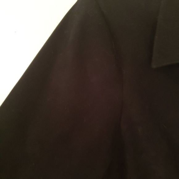 Long  jacket coat suede look button front - Picture 3 of 5